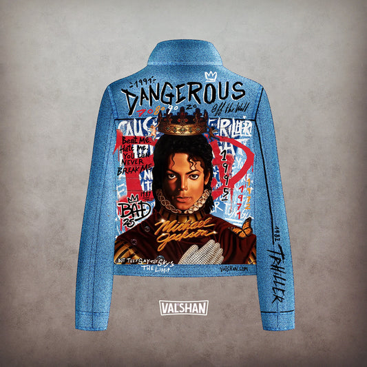 Réservation Custom Michael Jackson Pop Art (ACOMPTE)