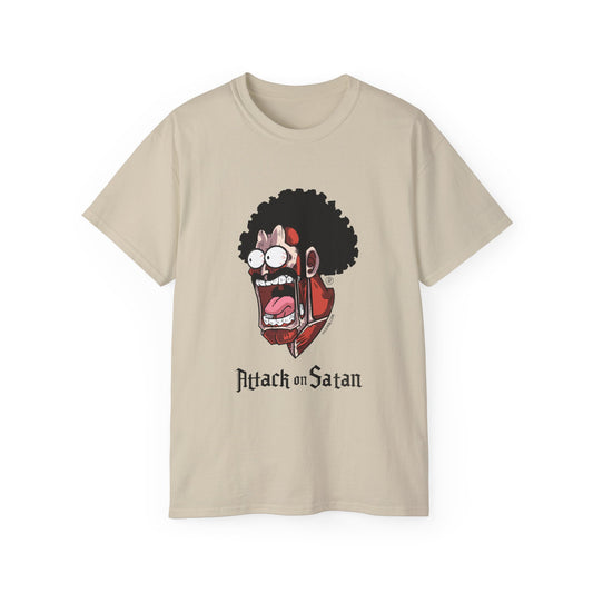 T-Shirt Attack On Satan ! - Unisex