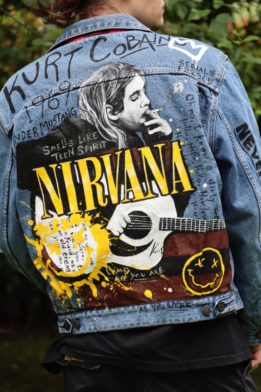 Custom Nirvana - Kurt Cobain