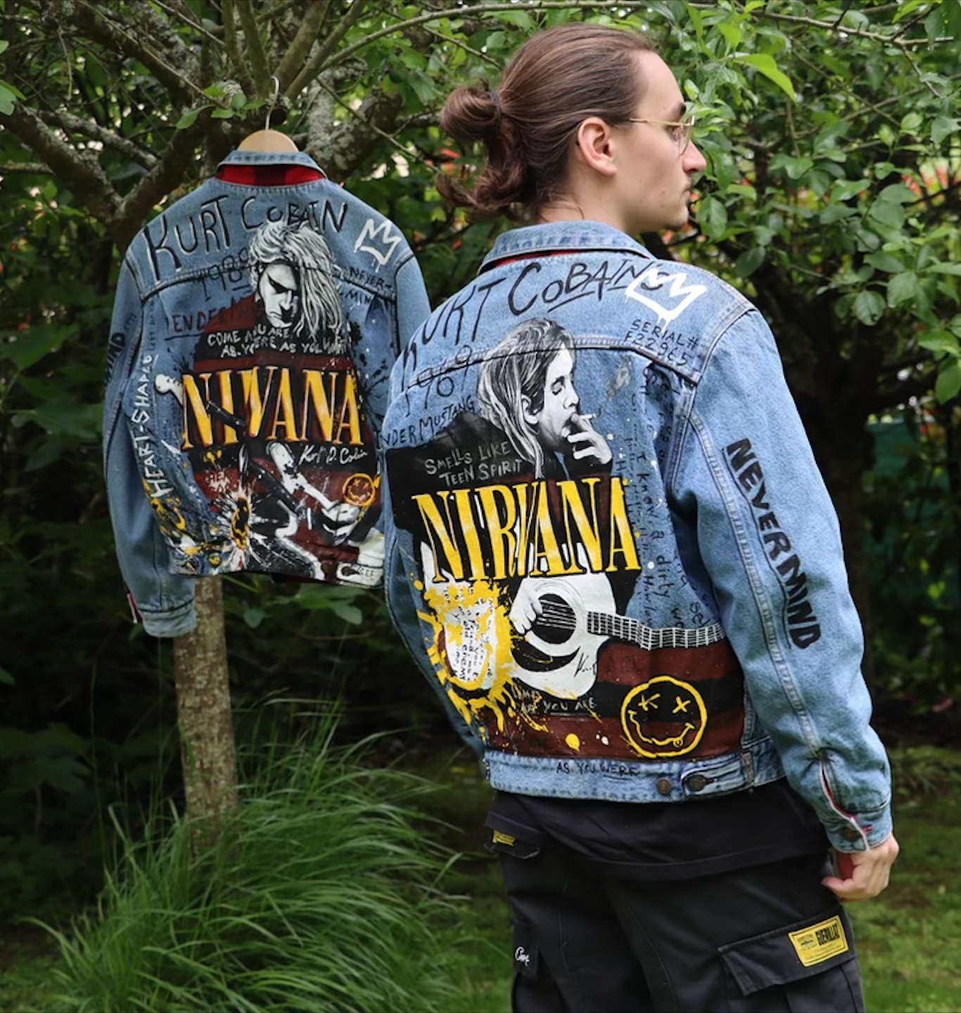 Custom Nirvana - Kurt Cobain