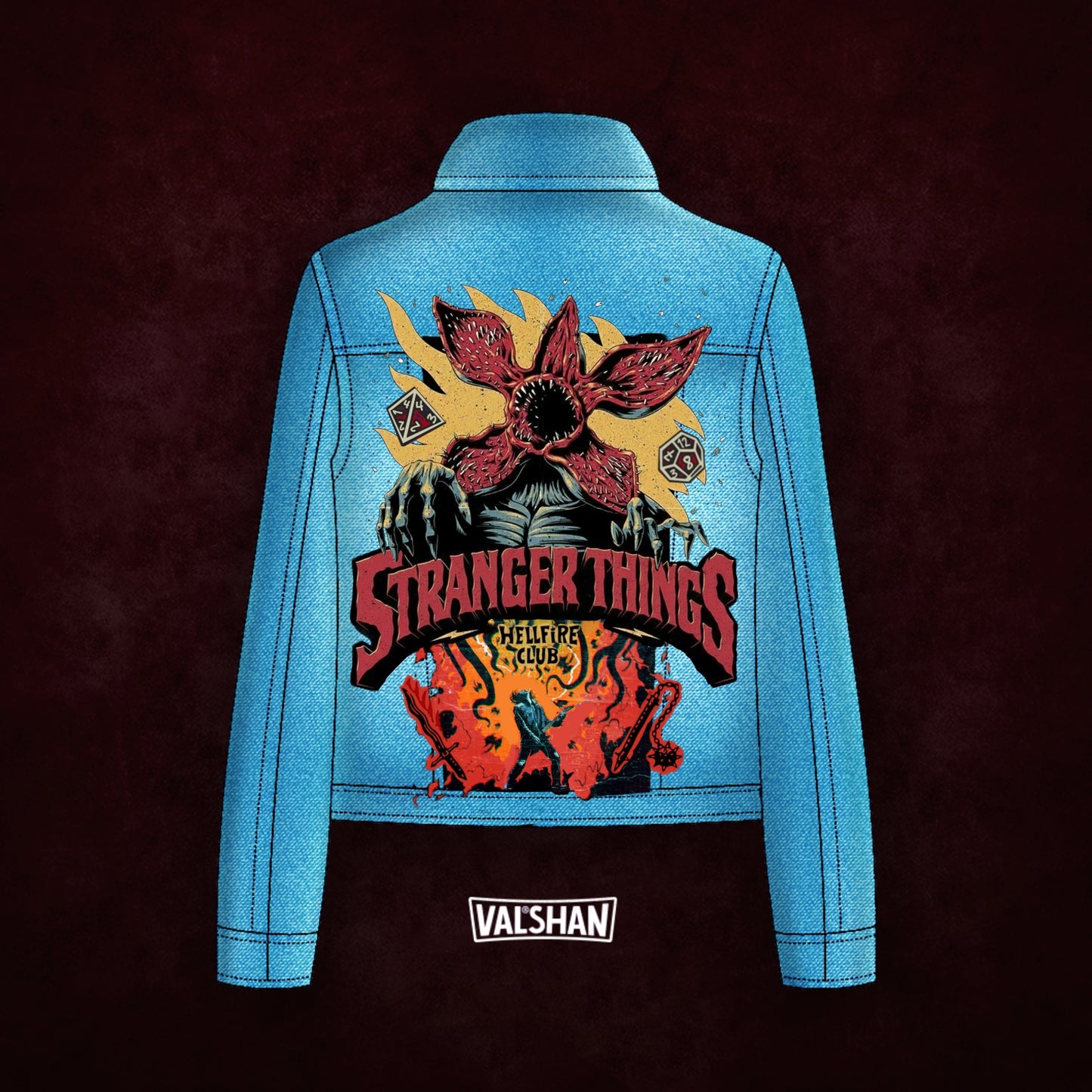 Réservation Custom Stranger Things (ACOMPTE)