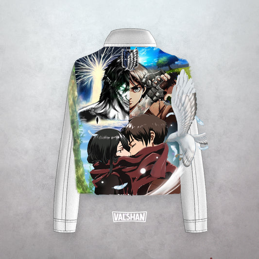 Réservation Custom Shingeki No Kyojin - L'Attaque des Titans - Eren et Mikasa (ACOMPTE)