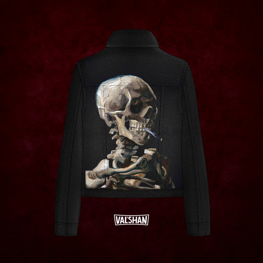 Réservation Custom Van Gogh - Crâne de squelette fumant une cigarette, 1886 (ACOMPTE)