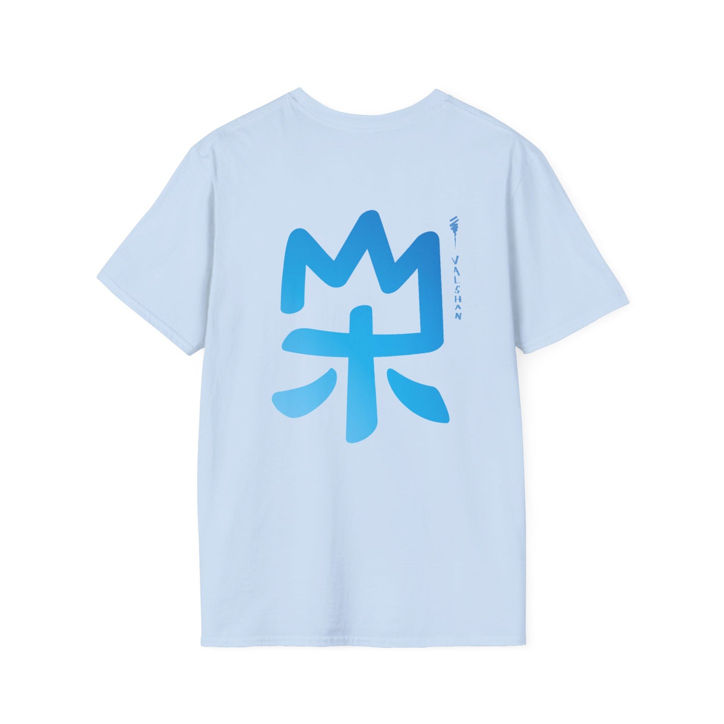T-Shirt Valshan Bleu - Unisex Softstyle T-Shirt