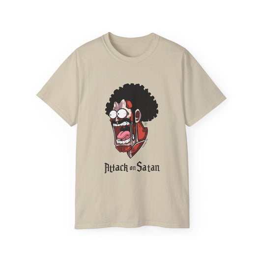 T-Shirt Attack On Satan ! - Unisex Ultra Cotton Tee