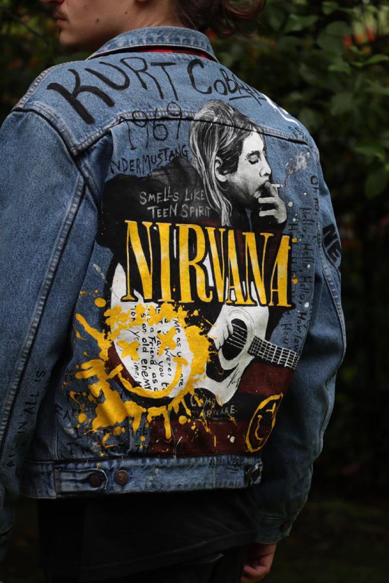 Custom Nirvana - Kurt Cobain