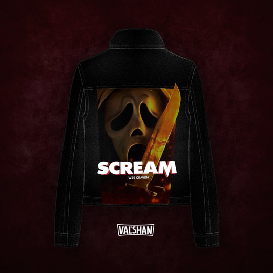 Réservation Custom Scream V1 / Jacket Handmade Painting (ACOMPTE)