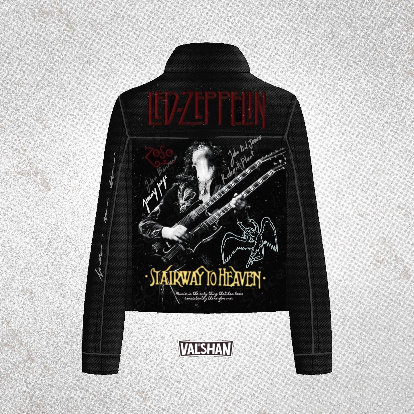 Réservation Custom Rock Art - Led Zeppelin (ACOMPTE)