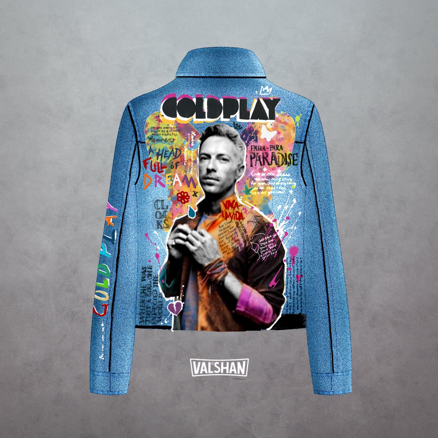 Réservation Custom COLDPLAY (ACOMPTE)