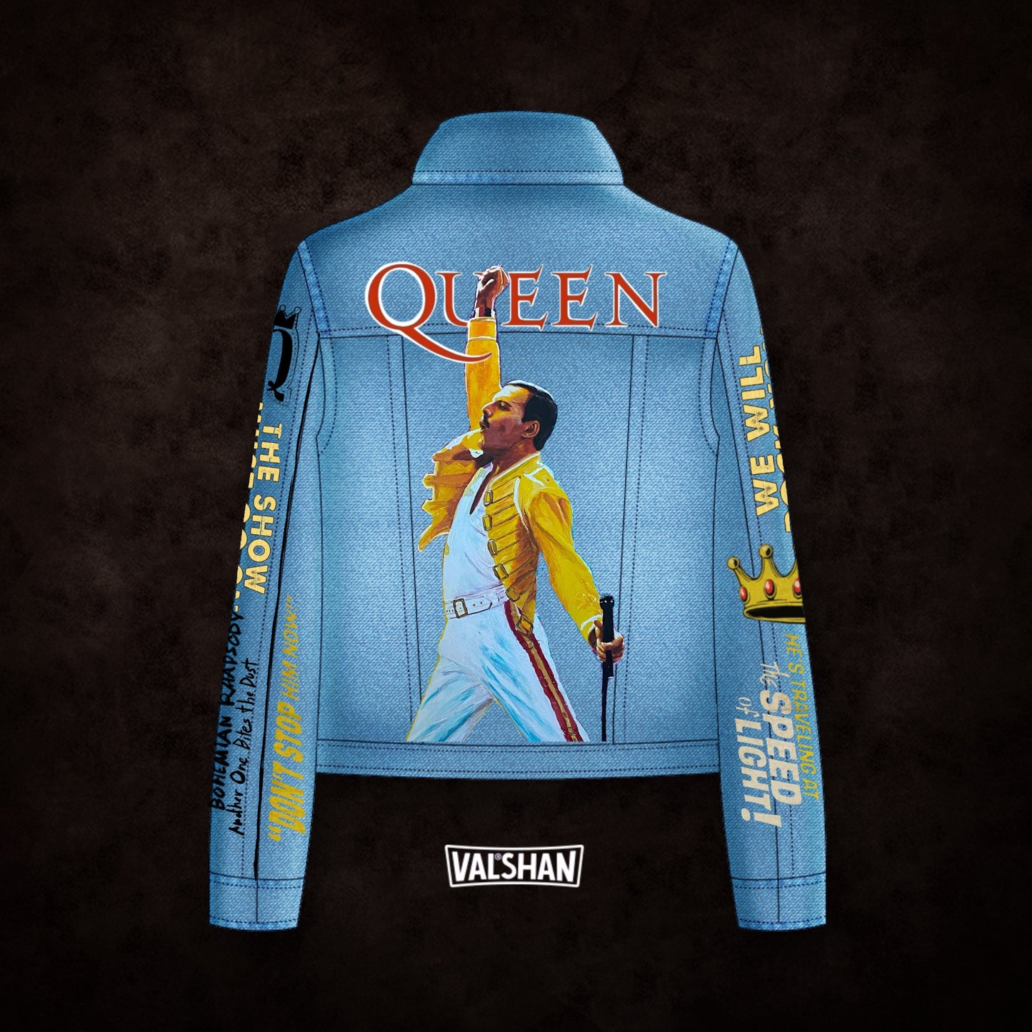 Custom Queen - Freddie Mercury