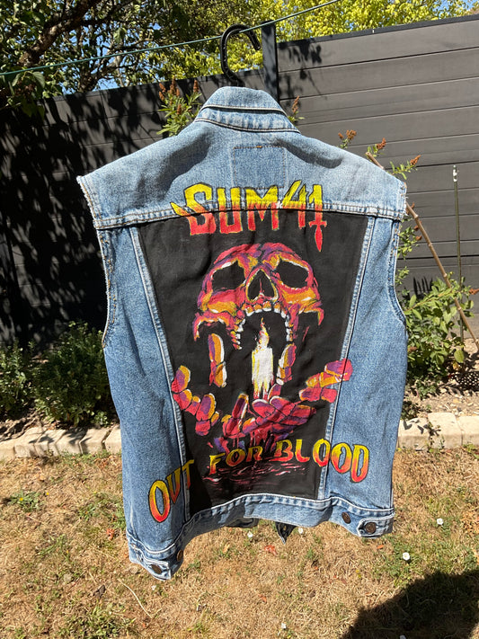 Sum41 Custom Jacket - Out for Blood