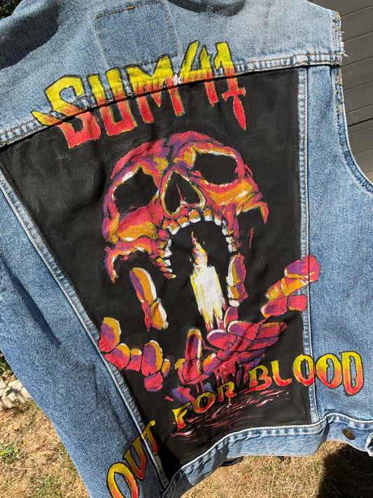 Sum41 Custom Jacket - Out for Blood