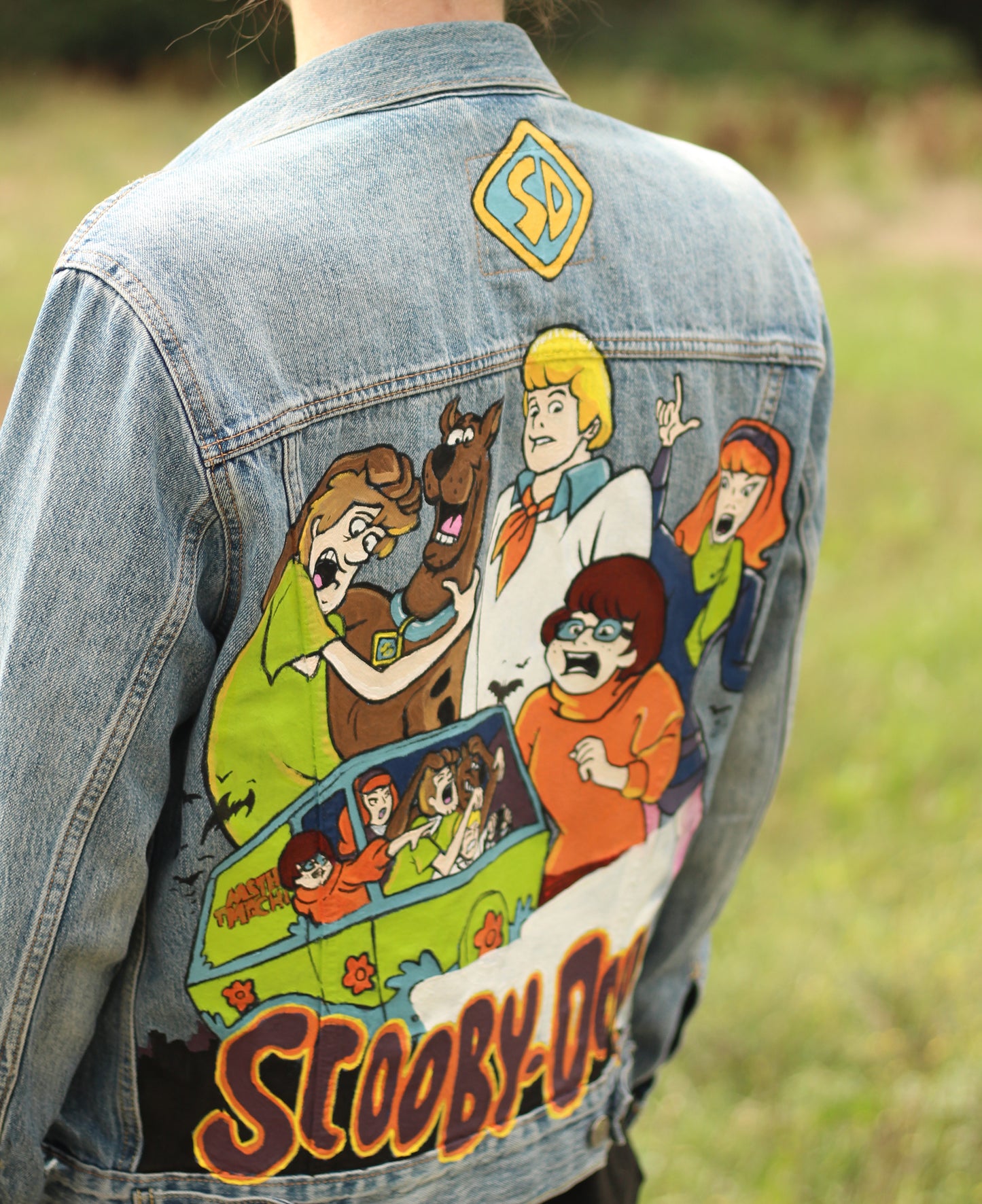 Custom Scooby-Doo jacket!