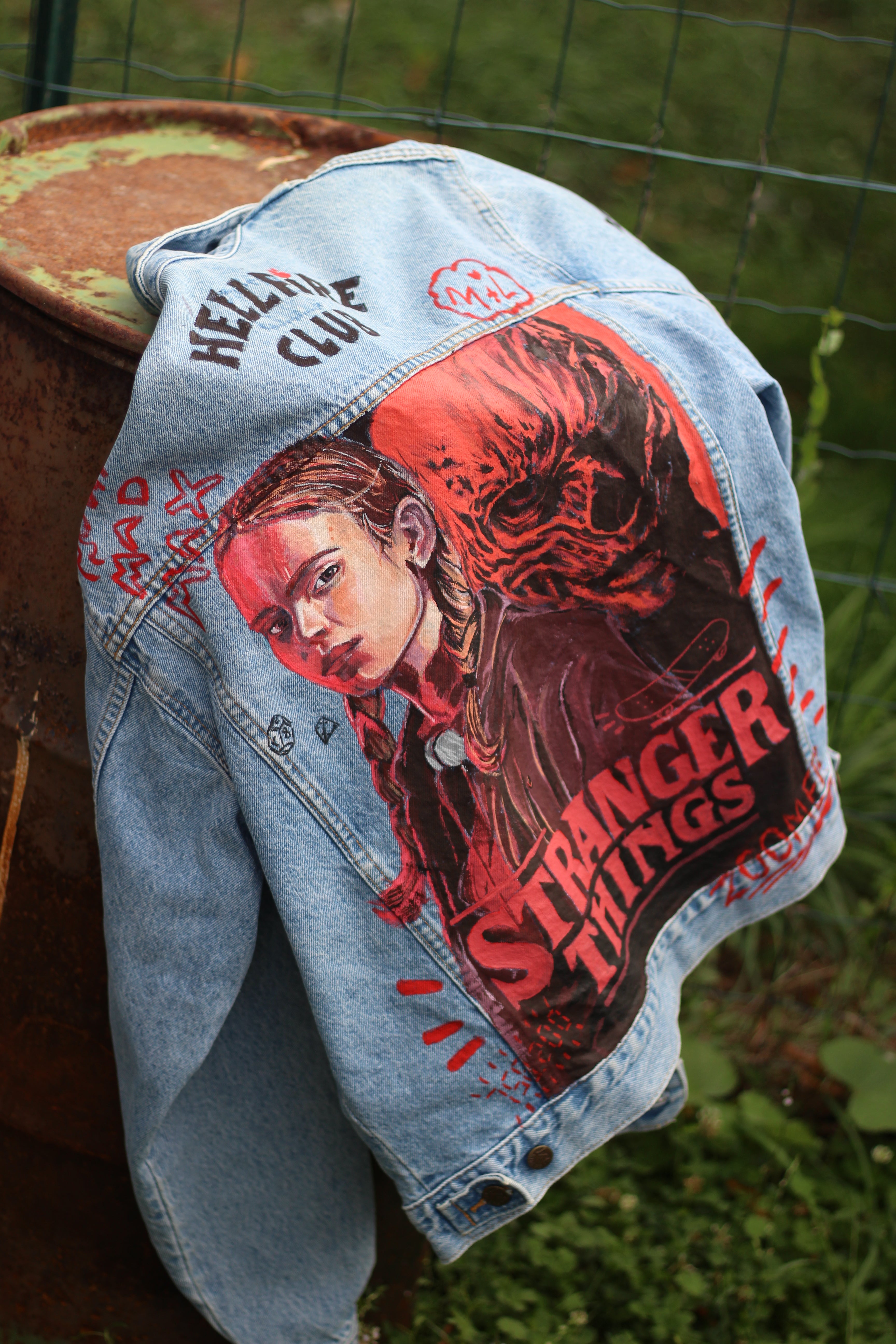 Stranger things cheap bomber jacket